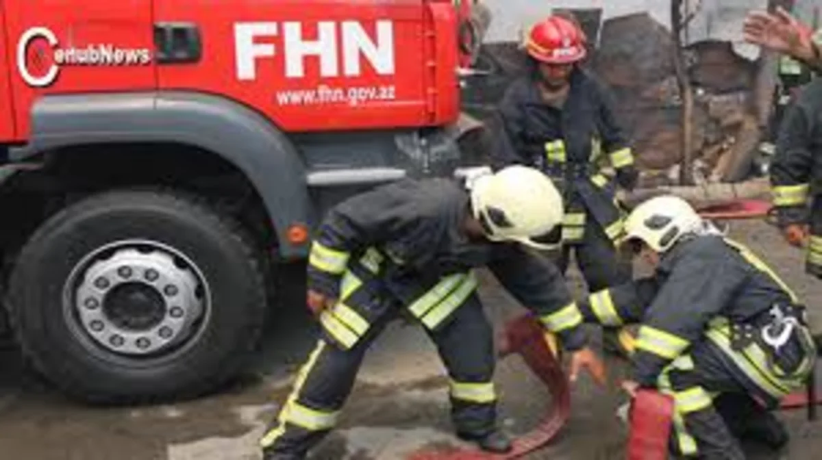Bakıda 3 otaqlı ev yanıb, 1 nəfər zəhərlənib