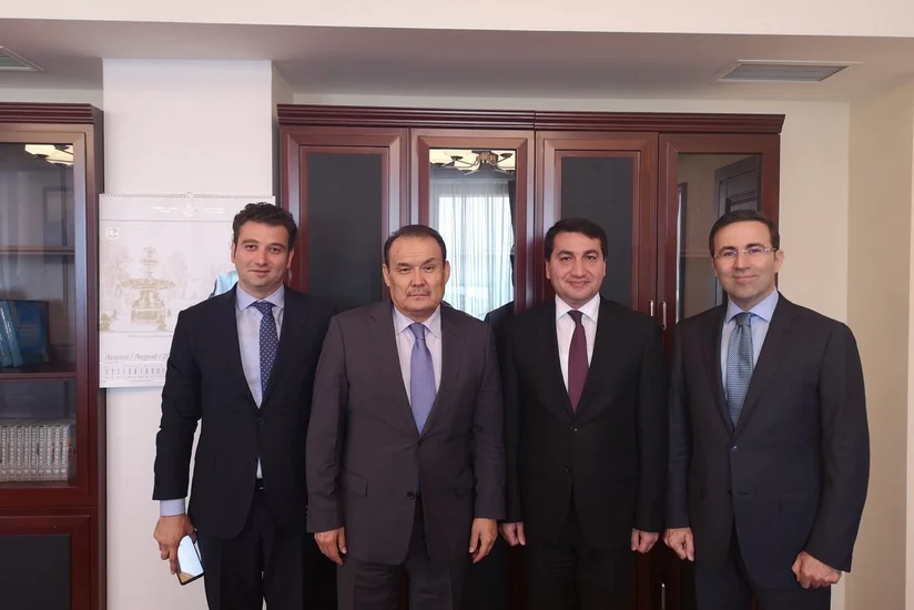 Türkdilli Dövlətlərin Əməkdaşlıq Şurasının baş katibi Azərbaycanda səfərdədir - FOTO