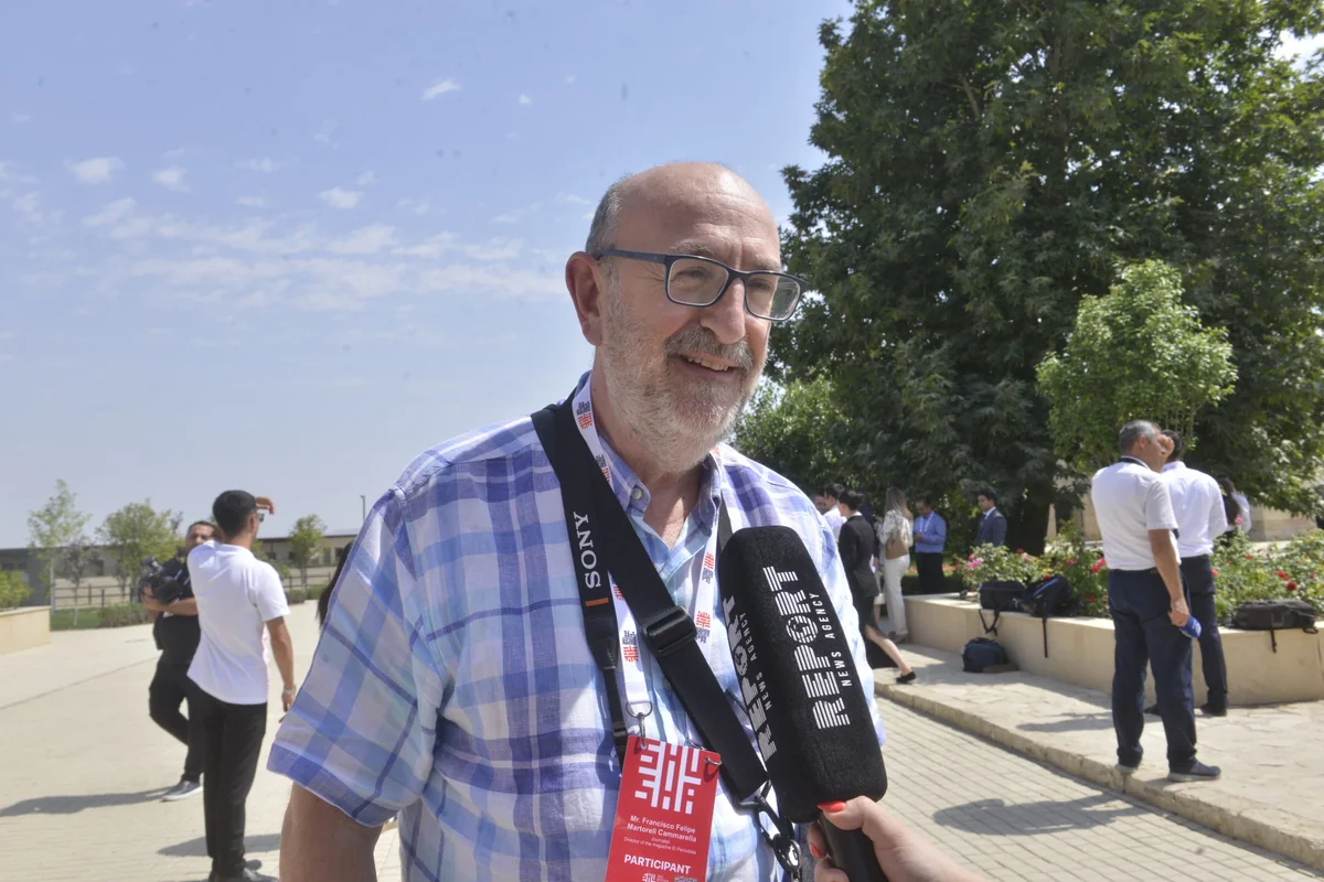 Chilean journalist: Ilham Aliyev's speech at media forum attracted global attention