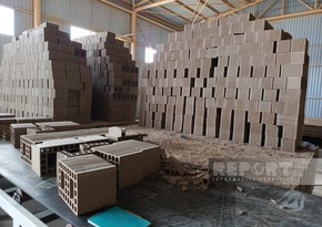 Xocalı kərpic zavodunun illik istehsal gücü 16,2 milyon ədəd kərpic təşkil edir