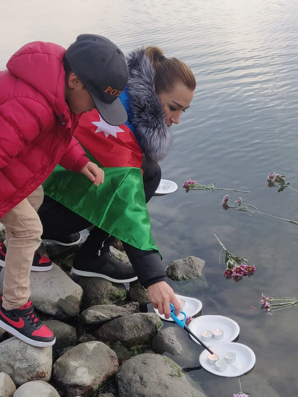 Helsinki şəhərində Anım Günü ilə bağlı aksiya keçirilib