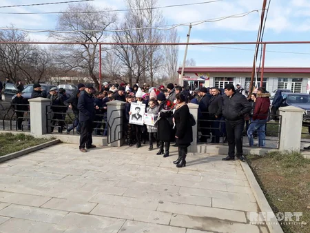 Gürcüstanın Saqareco rayonunda Qanlı Yanvar faciəsi ilə əlaqədar aksiya keçirilib