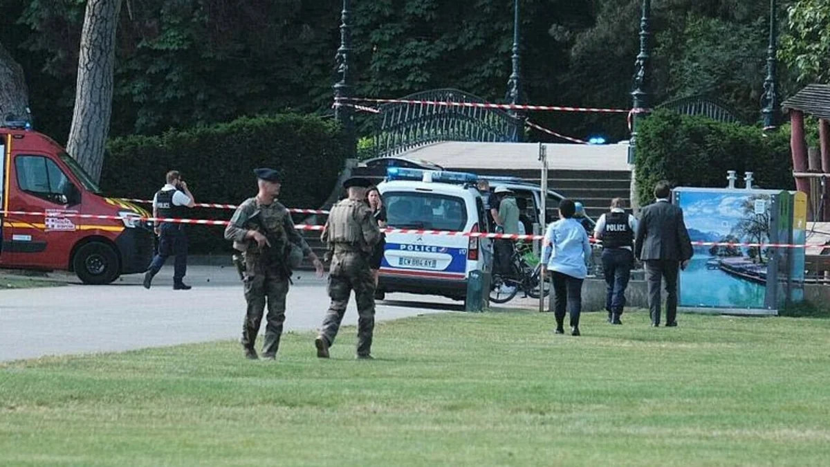 Four children wounded in knife attack in French town, two in critical condition