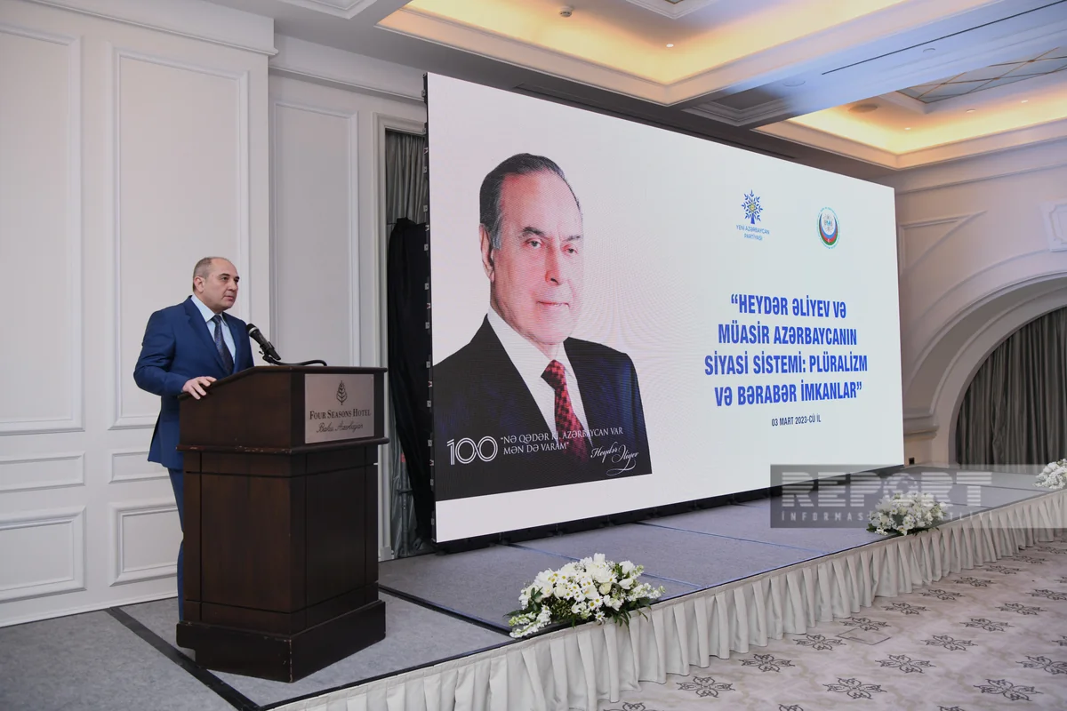 YAP və Dövlət Komitəsinin birgə təşkilatçılığı ilə “Heydər Əliyev İli” çərçivəsində konfrans keçirilib