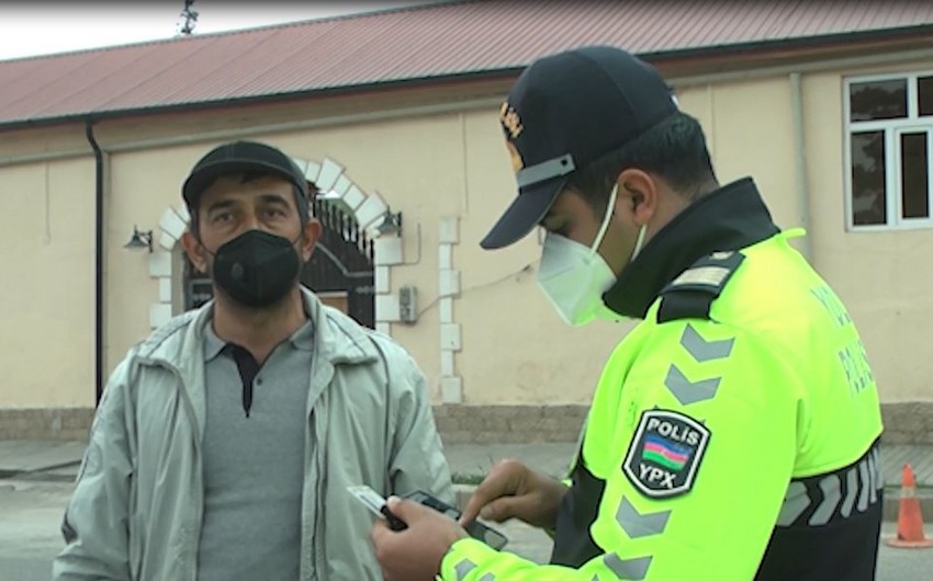 Şəmkirdə yol polisi reyd keçirib - FOTO