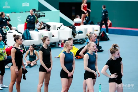 Milli Gimnastika Arenasında ilin ilk yarışı - REPORTAJ