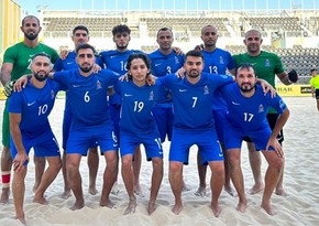 Azərbaycanın çimərlik futbolu millisi Türkiyəyə təlim-məşq toplanışına yollanacaq
