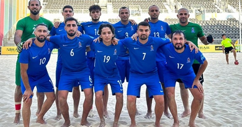 Azərbaycanın çimərlik futbolu millisi Türkiyəyə təlim-məşq toplanışına yollanacaq