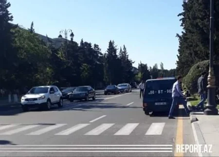 Sumqayıtda zəncirvari qəza olub