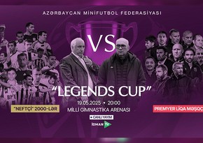 Azərbaycan futbolunun əfsanələri arasında oyun keçiriləcək