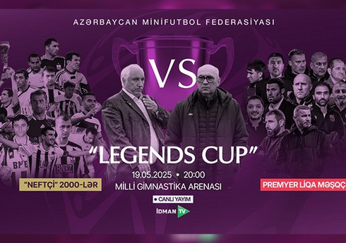 Azərbaycan futbolunun əfsanələri arasında oyun keçiriləcək