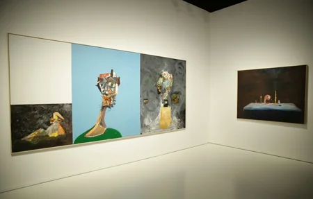 Vice-President of Heydar Aliyev Foundation Leyla Aliyeva viewed works by George Condo