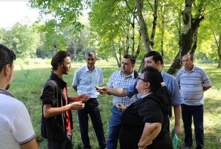Jurnalistlərin Qəbələ meşələrinə infoturu təşkil edilib