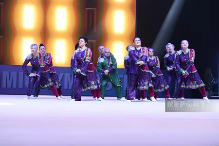 Bakıda bədii gimnastika üzrə Dünya Kuboku, AGF Trophy beynəlxalq turnirinin açılış mərasimi keçirilib