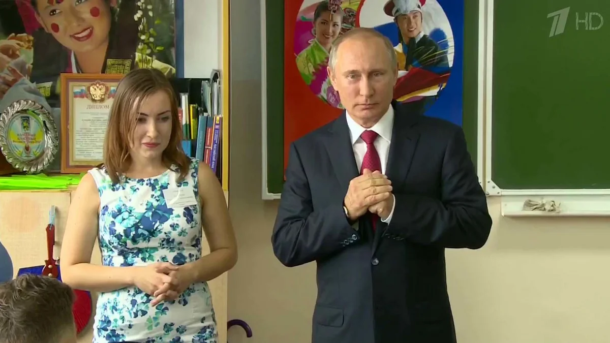 Vladimir Putin to hold open lesson at the school on September 1