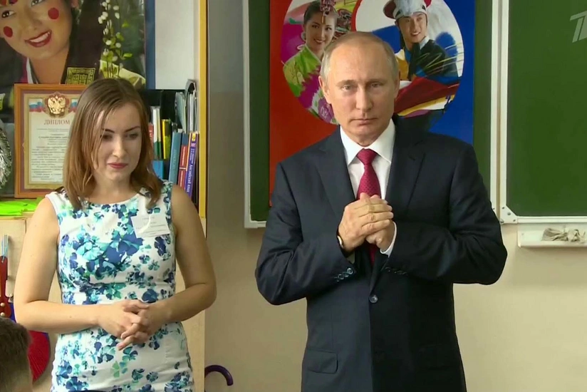 Vladimir Putin to hold open lesson at the school on September 1