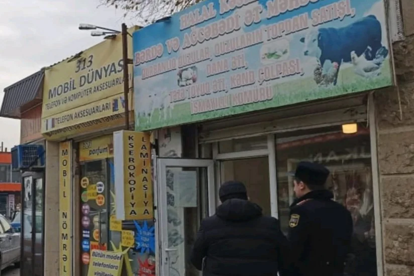Bakıda qanunsuz heyvan kəsimi fəaliyyətinin qarşısı alınıb