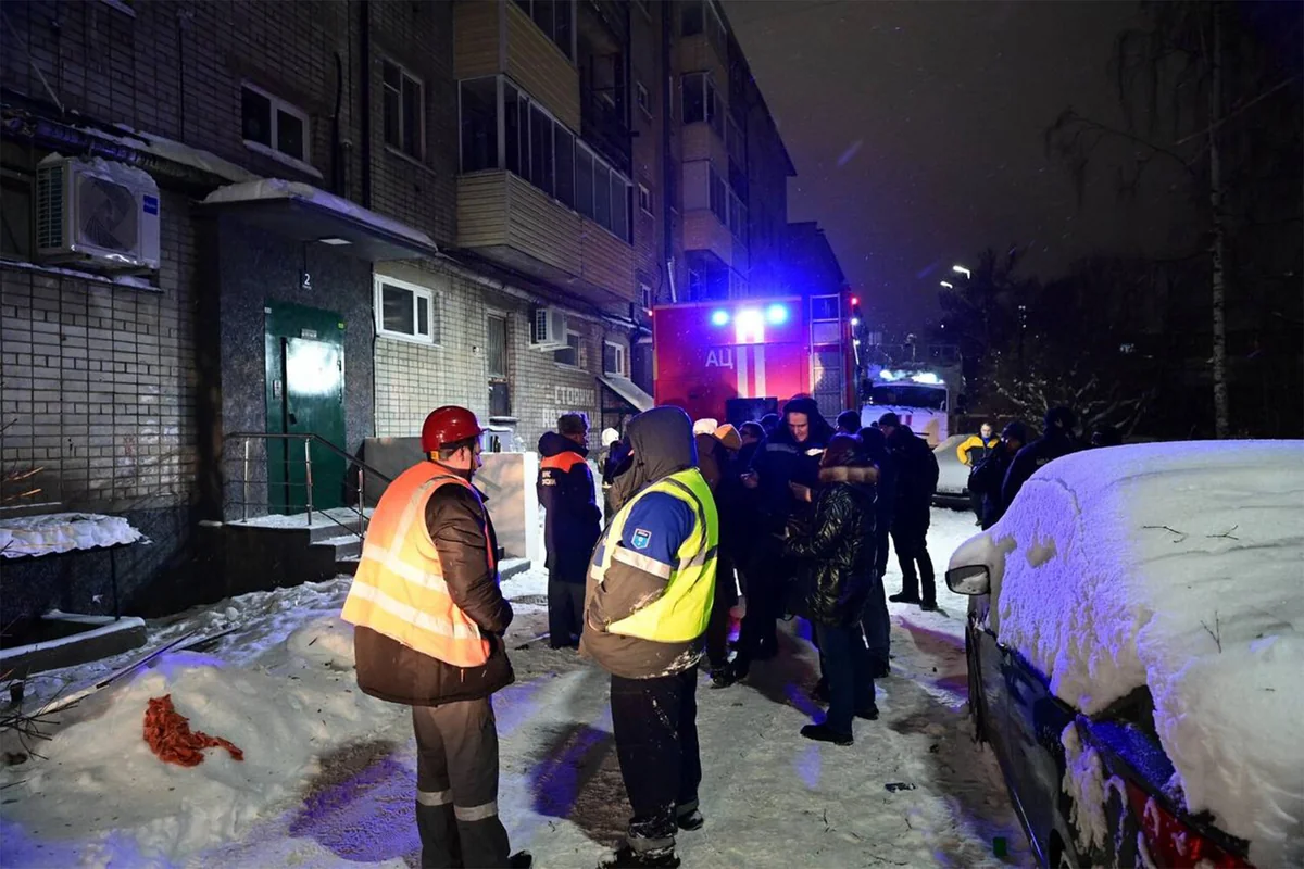 В Петрозаводске ввели режим ЧС после взрыва газа в доме