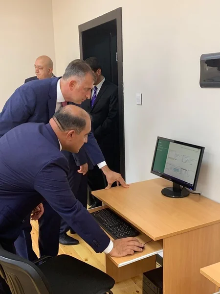 Azərbaycanda gürcüdilli məktəb üçün yeni bina istifadəyə verilib