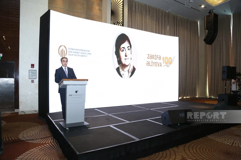 QHT-lərə Dövlət Dəstəyi Agentliyinin təşəbbüsü ilə Zərifə Əliyevanın anadan olmasının 100 illiyinə həsr olunan tədbir keçirilib