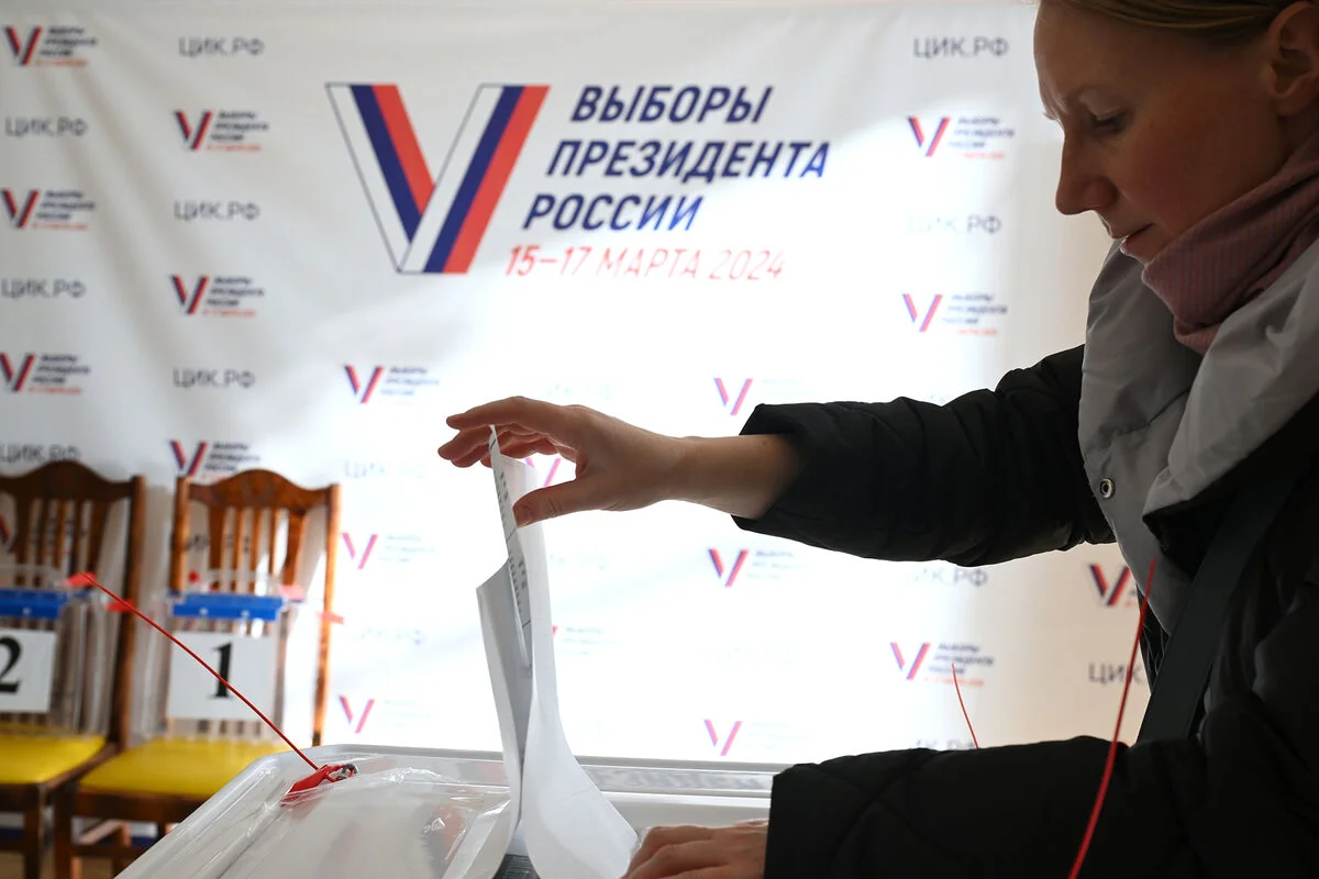 В Москве почти 4,4 млн человек приняли участие в голосовании на выборах президента РФ