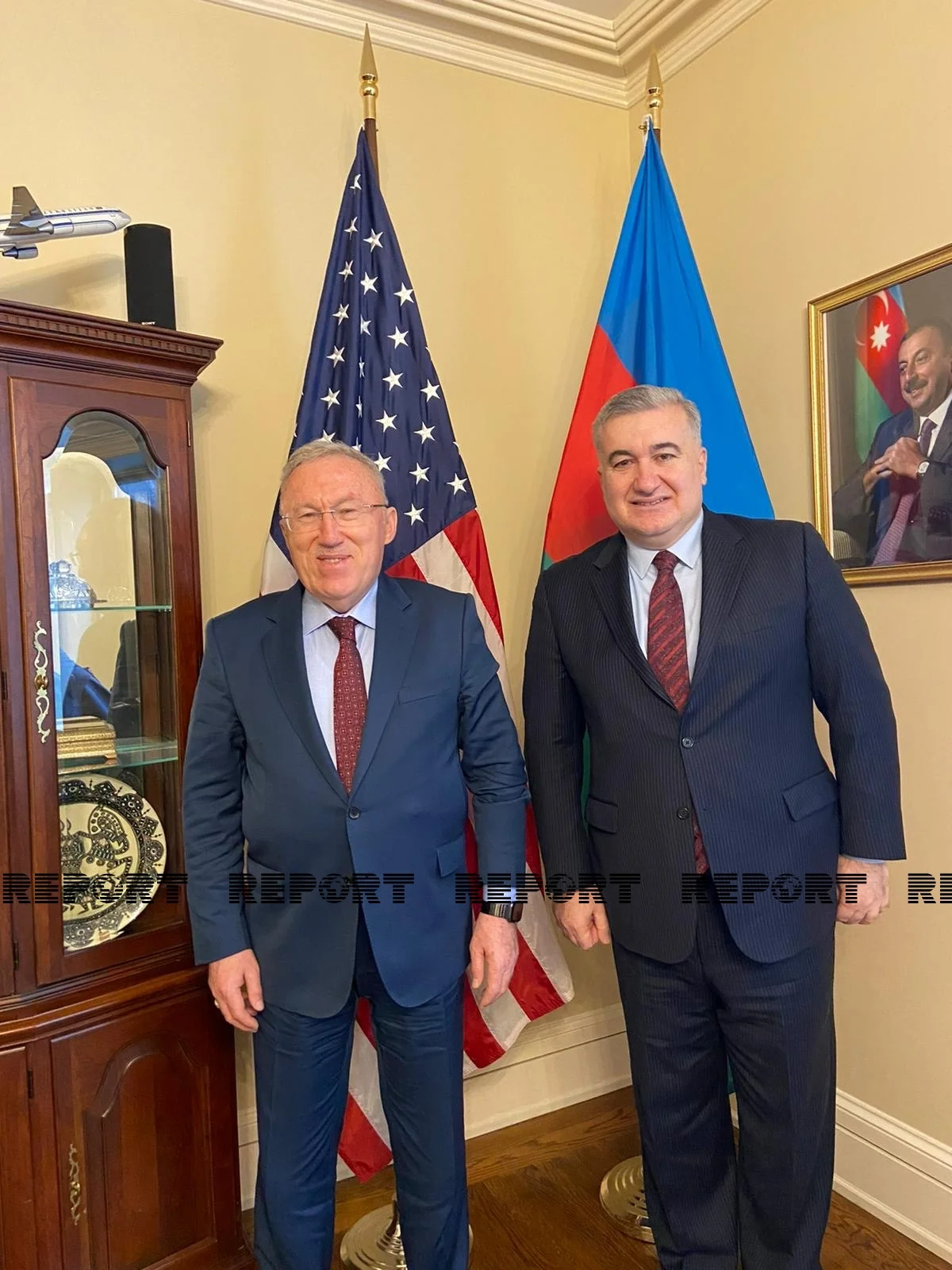 Azerbaijani, Turkish diplomats hold talks in US