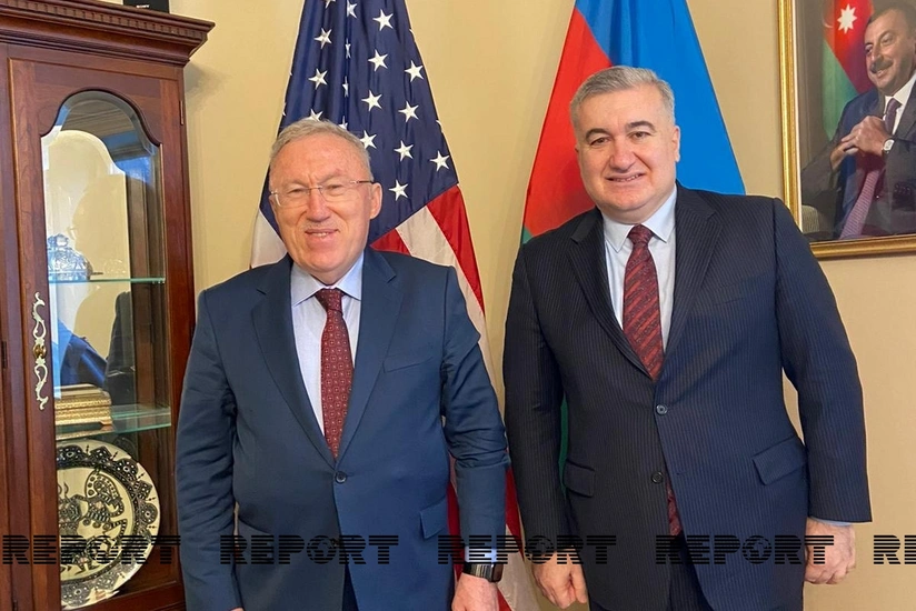 Azerbaijani, Turkish diplomats hold talks in US