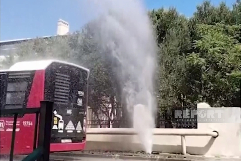 Bakının Lökbatan qəsəbəsində su xəttində qəza baş verib