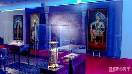Azərbaycan və Şərq kolleksiyalarından ibarət “Tarixin şah əsərləri” - FOTOLARDA