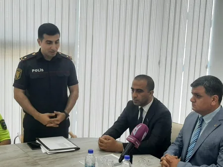 Narkoman sürücülərə qarşı mübarizədə fərqlənən yol polislərinə mükafat verilib