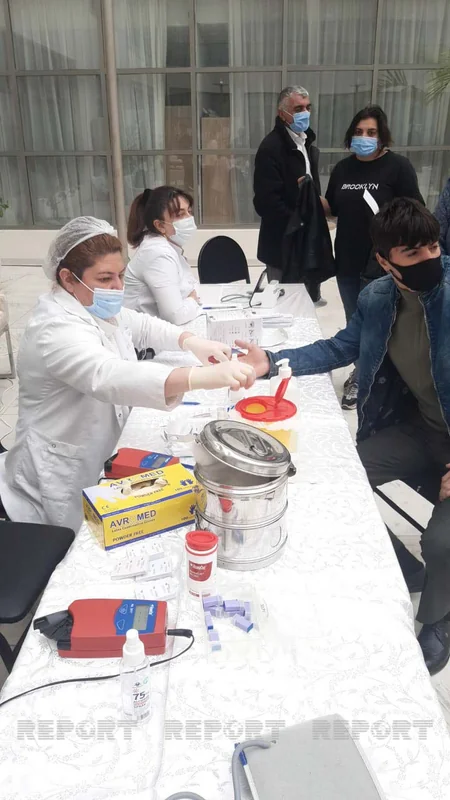 Cəlilabad rayonunda qanvermə aksiyası keçirilib