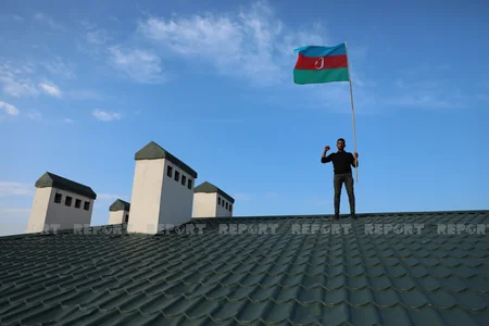 В Тертере с большим воодушевлением празднуют победу
