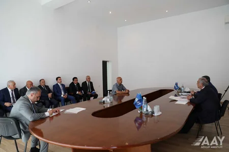 Saleh Məmmədov Şabranda vətəndaşları qəbul edib