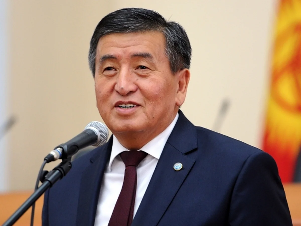 Qırğız Prezidenti Azərbaycanın dövlət başçısını doğum günü münasibətilə təbik edib