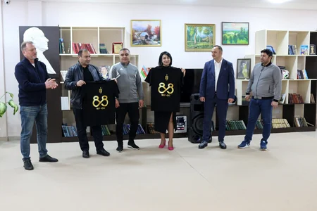 “Neftçi”nin əməkdaşları və veteran futbolçular qocalar evində olublar