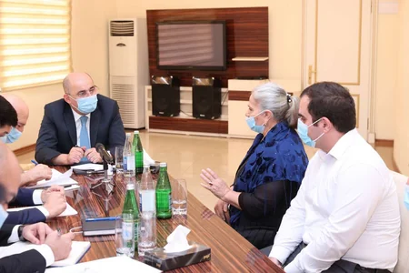 Şahin Bağırov Qazaxda vətəndaşları qəbul edib