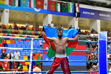İslamiada: Azərbaycan kikboksinqdə daha bir qızıl medal qazanıb