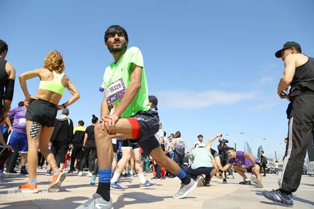 Heydər Əliyev Fondunun təşkilatçılığı ilə “Bakı Marafonu 2019” start götürüb - FOTO