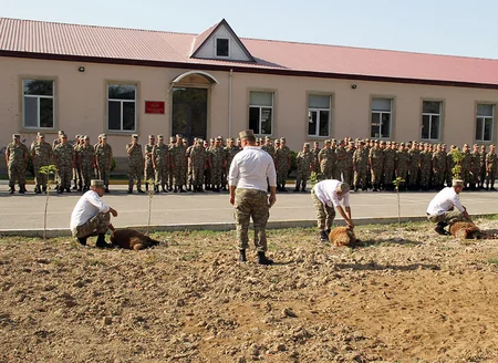 Events held in Azerbaijani Army on occasion of Eid al-Adha