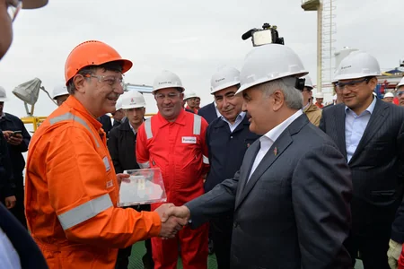 'Bulla-Deniz' field launches new offshore stationary platform