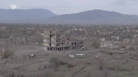 ZDF kanalında işğaldan azad olunmuş Ağdam və Füzuli rayonlarından reportaj yayımlanıb