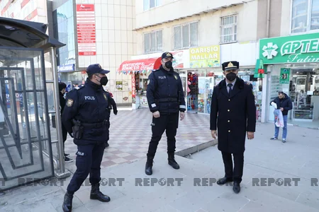 DİN: “Vətəndaşlar polis görəndə tibbi maskadan düzgün istifadə edirlər”