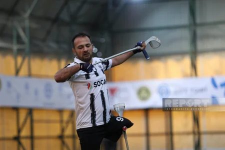 Bakı Olimpiya Stadionunda Qarabağ və Neftçi amputant futbol komandalarının oyunu keçirilib