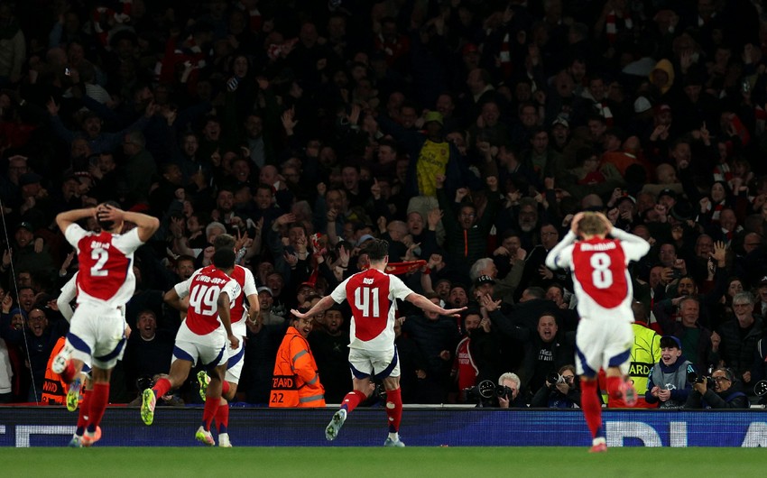  “Arsenal” Çempionlar Liqasında son 20 ildə ən uzun məğlubiyyətsizlik seriyasına imza atıb