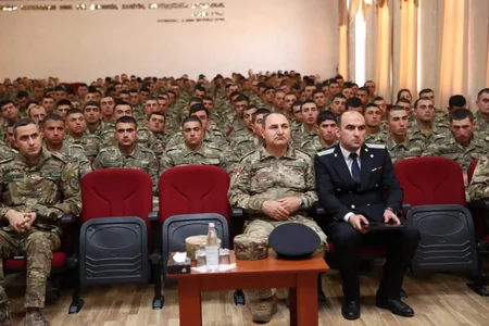 Hərbi Prokurorluq Vətən müharibəsi iştirakçıları ilə birlikdə tədbir keçirib