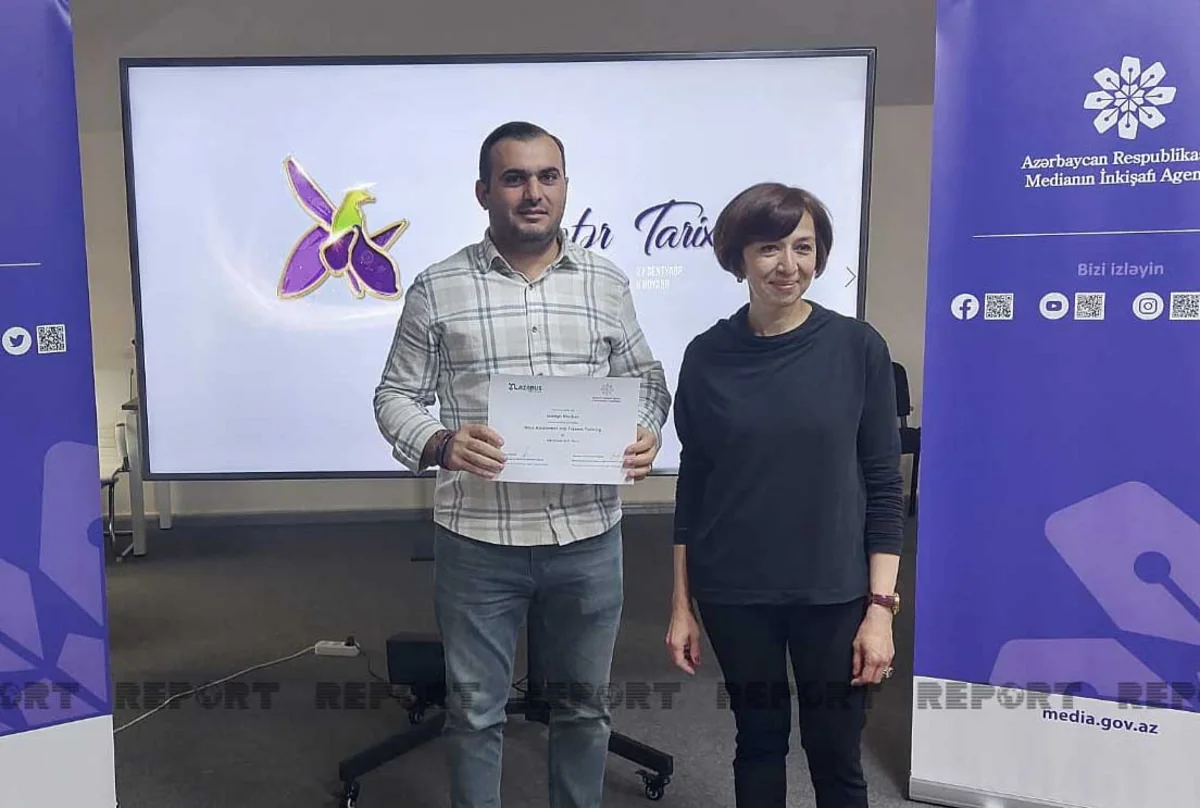 Media Development Agency awards journalists attending training