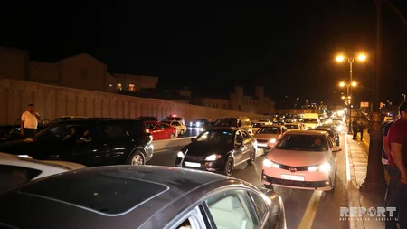 Bakıda yük maşını 9 avtomobilə çırpılıb, 4 nəfər xəsarət alıb - FOTO - YENİLƏNİB