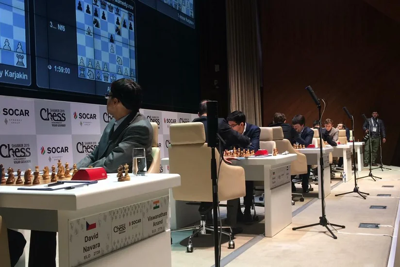Vüqar Həşimovun xatirəsinə həsr olunmuş ShamkirChess superturnirinə start verilib - FOTO