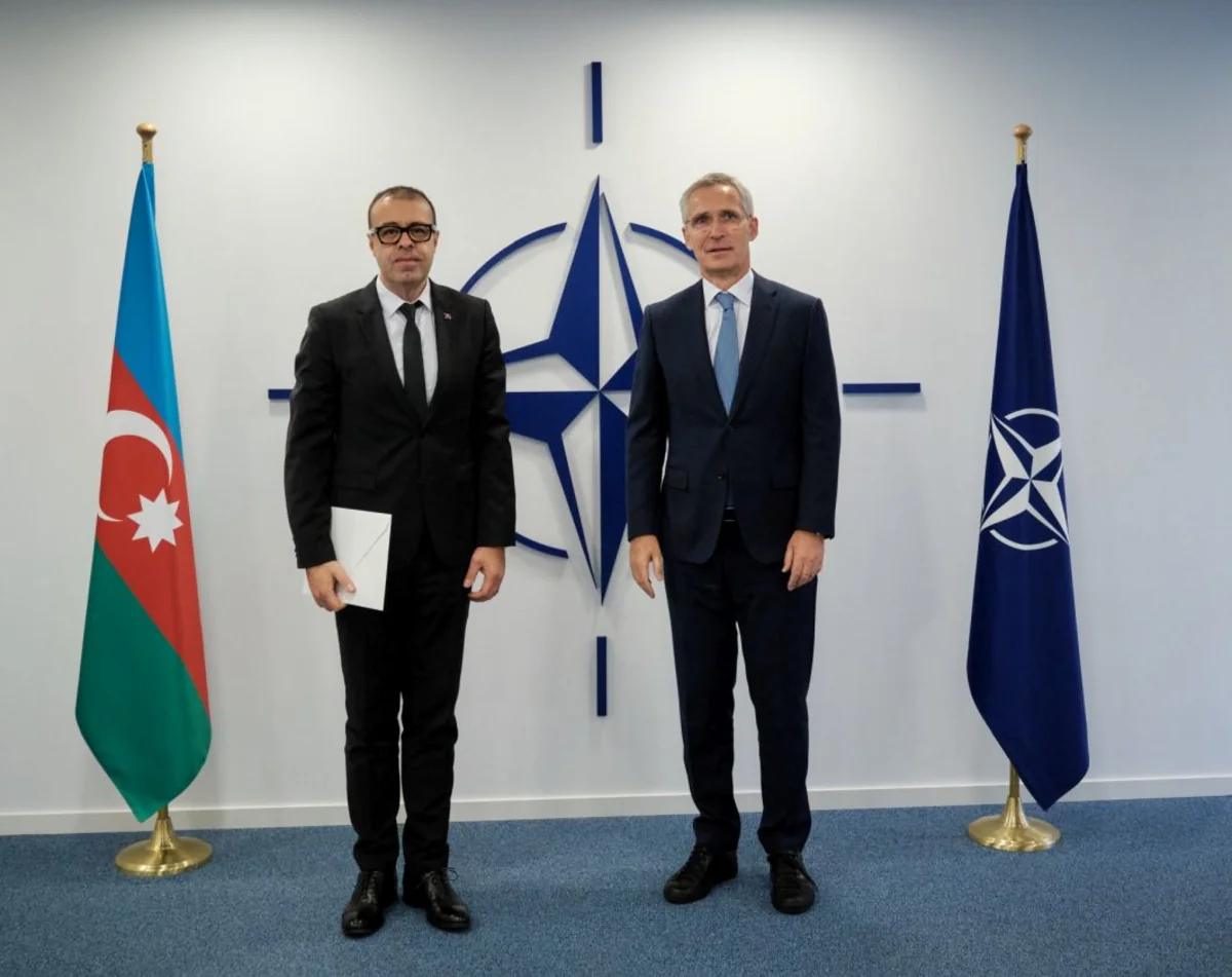 NATO baş katibi Azərbaycanın alyansdakı nümayəndəsinin etimadnaməsini qəbul edib