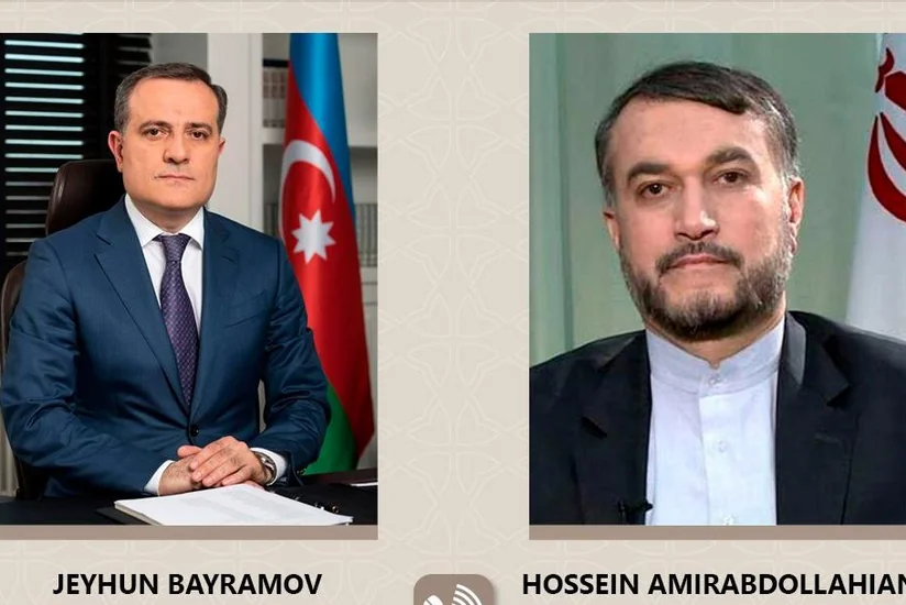 Главы МИД Азербайджана и Ирана провели телефонный разговор